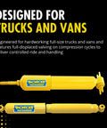 Gas Magnum 34690 Heavy Duty Suspension Shock Absorber For Chevrolet Silverado 2500 HD And Silverado 1500 HD Classic design