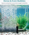 8 Inch Air Stone Cylinder For Large Aquariums Ponds And Garden Circulation Systems 2 Pack With Dense Micro Hole Diffuser