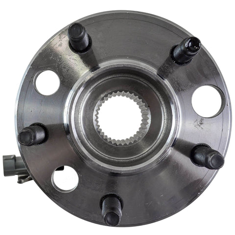 Front view of Front Wheel Bearing And Hub Assembly With ABS Sensor for Buick Century 1994 to 1996 LeSabre 1991 to 1999