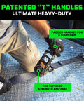 Heavy Duty 2 Inch By 8 Foot Car Tie Down Straps With J Hooks, 10,000 Lb Break Strength, 4 Pack for secure load use.