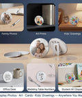 58mm Button Maker Supplies Tinplate Photo Frame Blanks For Badge Press Machine DIY Round Picture Frame Refills for family photos and art