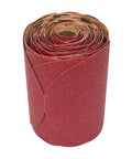 Stikit Red Abrasive PSA Disc 6 Inch P80 For Auto Body Sanding 100 Disc Roll Primer Sanding And Rough Feather Edging Great For Shaping Filler And Paint Removal