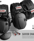 Apollo Electronic Earmuffs For Shooting With Gel Ear Pads 24 Decibel NRR Noise Cancelling Ear Protection Headset with AAA battery