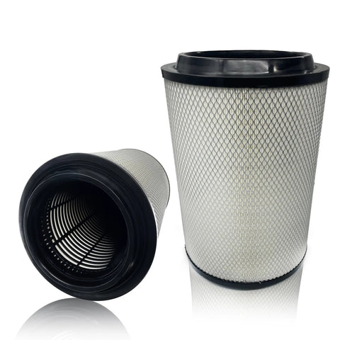 Engine Air Filter And Two Carbon Activated Cabin Air Filters Replacement For Volvo VNL 2002 And Up Semi Trucks With OE Cross Reference 20435801