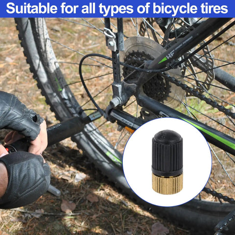 Brass Presta to Schrader Valve Adapter Set for Quick Tire Inflation with Any Standard Bicycle Pump or Air Compressor An Essential 8 Pack for Bikes Scooters and E Bikes used on bike tire