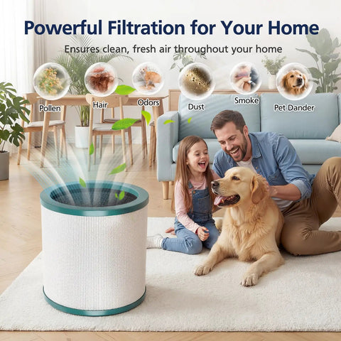 Replacement Filter For Tower Purifier Pure Cool Link TP01 TP02 TP03 AM11 BP01 Models Replaces 96812603 shown in home setting