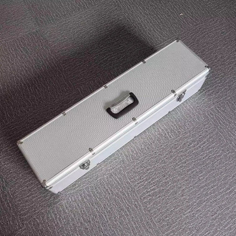 Closed carry case for Kneeless Carpet Stretcher And Cutter Tool Kit For Easy Flooring Installation And Upholstery Repair Essential DIY Carpet Project Accessories For Wrinkle Free Pro Level Fit