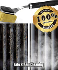 Bristle Free Grill Brush With Steam Cleaning Safe Non Metallic Pad Replaceable Head For Any Grill Grate 17 Inch Long Handle