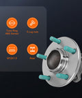 Rear Wheel Bearing And Hub Assembly 512347 For Mazda 5 2006 2017 ABS Models And Mazda 3 2004 2013 ABS Models, 5 bolt, ABS sensor