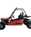 200Cc Go Kart 2WD Off Road Baja Buggy Red With Headlights Tail Lights And Turn Signals 8.7 HP Built In Texas Assembled For Rough Trails