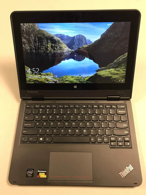 Slick Compact Business Laptop Packing A Snappy Intel N2940 Quad Core Processor, 11.6-inch screen, and full keyboard.
