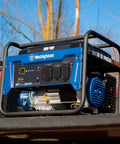 Portable Generator For On The Go Power Anywhere 3600 Running Watts 4650 Peak Watts Gas Powered RV on truck bed