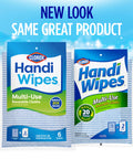 Handi Wipes Multi Use Reusable Cleaning Cloths For Home And Kitchen, Durable Machine Washable Rags That Cut Down On Paper Towels, 6 Pack