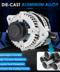 Car Alternator For Honda Odyssey 2014 2015 2016 2017 V6 3.5L Direct Fit OE Replacement in die-cast aluminum alloy