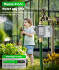 2026 Upgrade Sprinkler Timer With Brass Inlets And Outlets For Garden Hose Programmable Water Timer For Yard And Lawn