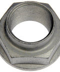 Snag This Dead Nuts Front Right Wheel Bearing And Hub Assembly For Honda Civic 2003 To 2005 Loaded Knuckle Replacement showing a close-up of the nut's thread.