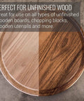 Pro Grade Coconut Cutting Board Oil With Fractionated Coconut Oil No Mineral Oil Food Safe Wood Conditioner for unfinished wood