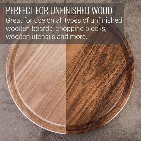 Pro Grade Coconut Cutting Board Oil With Fractionated Coconut Oil No Mineral Oil Food Safe Wood Conditioner for unfinished wood