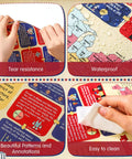 US Government Poster Set For The Classroom 10 Pcs; features tear resistance, waterproof, beautiful patterns, easy to clean.