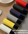 Solid Travel Charging Case For Single Flat Top Battery Emergency Phone Juice Pack And Tablet Backup Power Rig That Keeps Your Gadgets Suped Up And Rolling in various colors on a textured surface.