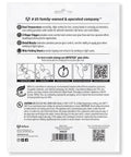 Back packaging details of Two Temp Dual Temperature Hot Glue Gun, features and instructions visible on package.