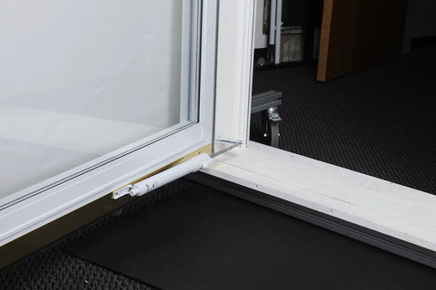 Standard Duty Pneumatic Screen And Storm Door Closer With EZ Hold And Adjustable Closing Speed Built To Last No Tools Needed