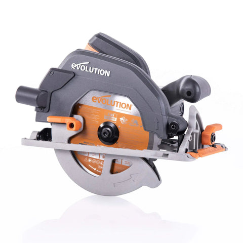 7-1/4 Inch Multi-Material Circular Saw With TCT Blade For Wood Steel And Nails, Ultra Precise Cuts To 0.5 Degrees, Smooth Finish, 100 Hour Motor Life, Built To Handle The Rough Stuff, Orange Body