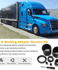 Pin And Bushing Adapter Tool Service Kit For Removing Pins And Bushings, Built Tough Heavy Duty Steel With Black Oxide Coating