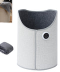 Under Desk Foot Warmer Portable Personal Electric Panel Heater for Office Quiet and Cozy Foot and Leg Warmer with Timer in grey