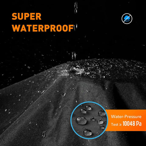Waterproof test of Heavy-Duty Patio Cover For Camp Chef 3 Burner Stoves Fits TB90LW TB90LWG TB90LWG15 SPG90B DB90D Not For Explorer Or Pro 90
