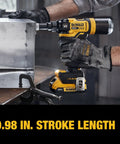 20V Max XR Cordless Rivet Tool Three Sixteenths Inch With Brushless Motor, 2100 Lbf Pulling Force, 800 Rivets Per Charge in use