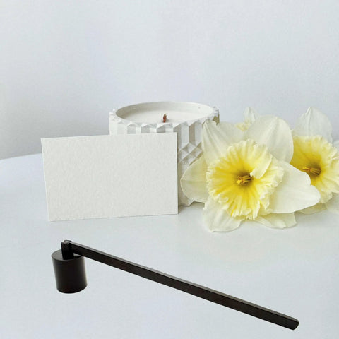 Sleek Black Stainless Steel Candle Snuffer With Rotating Swivel Bell And Ergonomic Grip Handle For Smooth Flame Control And Deep Jar Reach Killer Gift For Candle Lovers Everywhere