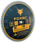 10 Inch Wood Saw Blade With 90 Teeth For Ultra Smooth Cuts And Polished Finish 0.087 Inch Kerf 5/8 Inch Arbor ASFG