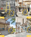 20 Inch Industrial Drum Fan Pushing 4650 Cubic Feet High Velocity Air Through Four Speed Settings Built Like A Tank For Portable Warehouse And Garage Cooling in multiple settings: garage, factory, patio, and warehouse.
