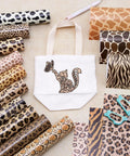 Leopard Heat Transfer Vinyl Kit With 16 Sheets 12 By 10 Inch Boho Leopard HTV Animal Print Iron On Vinyl For T Shirts And DIY Craft Projects