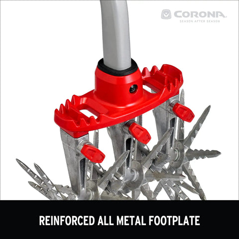 Disc Cultivator Heavy Duty Garden Tool With ComfortGEL Grip Adjustable Six And A Half Inch Metal Tines