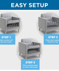 Heavy Duty Chair Cushion Support For Sagging Cushions 17x22 Inch Reinforced Plywood Seat Saver installation steps on armchair