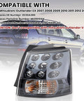 Mitsubishi Outlander EX Right Side Tail Light Assembly For 2007 2008 2009 2010 2011 2012 2013 Outer Brake Lamp, Not For V4