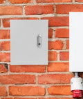 Wall Mounted Outdoor Power Distribution Box 250x300x140mm Heavy Duty Metal Enclosure Splashproof Electrical Control Panel Cabinet