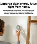 Person adjusting Nest Thermostat With Wifi Programmable Temperature Control Energy Star Certified No Brainer Setup