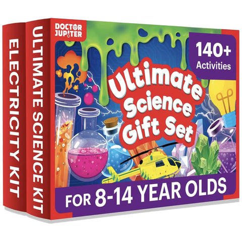 Ultimate Science Gift Set With Electricity Kit For Kids Aged Eight To Twelve Hands On STEM Experiments And Kid Friendly Educational Toys