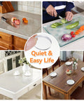 Non Adhesive Glass Table Top Anti Slip Pads 20 Pack Three Quarters Inch Bumpers For Secure Grip On Various Surfaces