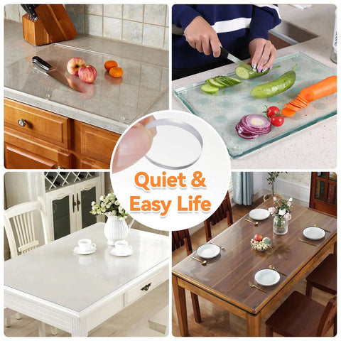 Non Adhesive Glass Table Top Anti Slip Pads 20 Pack Three Quarters Inch Bumpers For Secure Grip On Various Surfaces