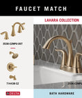 Champagne Bronze Pivoting Toilet Paper Holder Wall Mount For Bathroom Lahara Collection on velvet gray hexagonal tile
