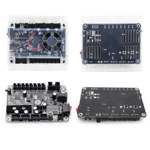 3 Axis GRBL 1.1f USB CNC Controller Board top and bottom view for CNC Router Engraver Milling Machine 3018 Pro, 1610 Pro
