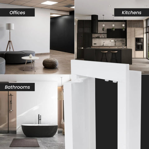 8 x 12 Inch Wall Access Panel For Drywall And Ceiling White ABS Plastic Service Hatch in home interiors
