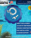 Replacement Temperature Sensor With 20Ft Cable For Pool And Spa Systems 10k Ohm Thermistor Direct OEM Replacement