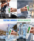 Four In One TDS Meter Digital Water Tester for Drinking Water EC and Temperature Readouts 0-9990ppm used on various water sources