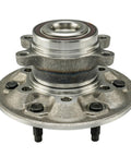 Front view of Front Wheel Bearing Hub Assembly For Chevy Colorado 2009-2012 RWD And GMC Canyon 2009-2012 RWD, 6 Lug, 1-Piece Replacement