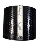 Mobile Home Belly Pan Flex Patch Repair Tape 4 Inch Wide 32 Point 8 Feet Per Roll Pack Of 3 Easy Peel Backer Premium Grade Works On Plastic Woven Bottoms Not For Cardboard Bottoms with ruler for scale